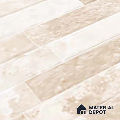 Beige Stacked Stone Wall Tile TL 06721 Lustra Canyon Sandstone 2 ft x 1 ft Ceramic Carving Satin Finish - 9 mm |  | Suitable for Living Room, Bedroom, Bathroom