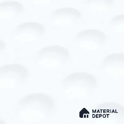 Pebbles Wall Tile TL 06723 Lustra Celestial White 2 ft x 1 ft Ceramic Glossy Finish - 9 mm | Suitable For Kitchen Backsplash, Bathroom & Basin Accent
