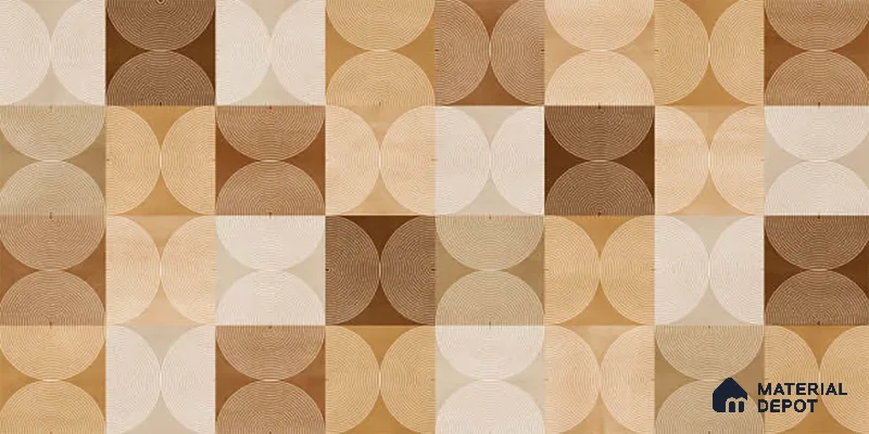 Highlighter Wall Tile TL 06729 Lustra Verona Urbane 2 ft x 1 ft Ceramic Carving Satin Finish - 9 mm | Suitable For Kitchen, Bathroom, Balcony & Accent/Feature Wall