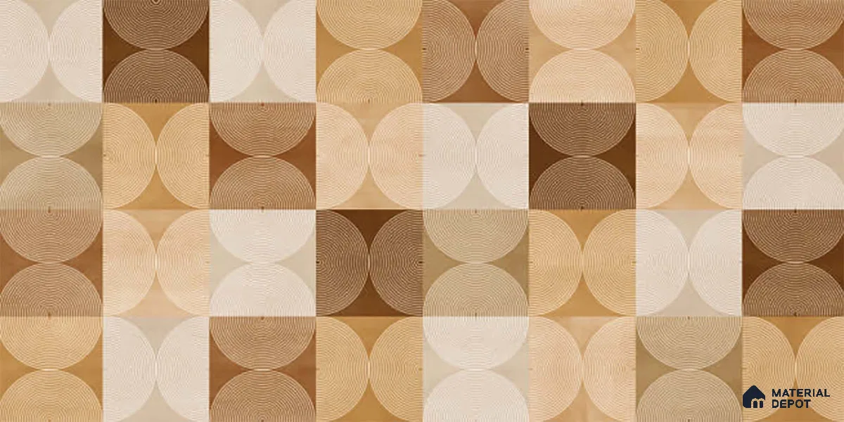 Highlighter Wall Tile TL 06729 Lustra Verona Urbane 2 ft x 1 ft Ceramic Carving Satin Finish - 9 mm | Suitable For Kitchen, Bathroom, Balcony & Accent/Feature Wall