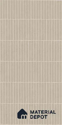 Beige Highlighter Wall Tile TL 06738 L Gravier Solarstone Concrete Etch 4 ft x 2 ft Vitrified Carving Matte Finish - 9 mm | Suitable For Bathroom, Accent/Feature Wall, Balcony