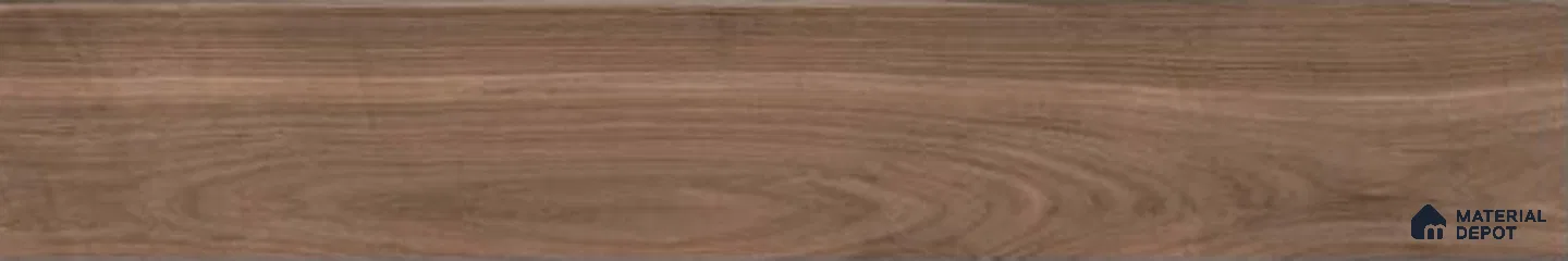 Brown Wood Floor Tile TL 06741 Gravier Mystic Barkwood 1200x195 mm Vitrified Carving Matte Finish - 9 mm | 12 Random Design | Suitable for Living Room, Bedroom, Bathroom | 2-3 mm Spacer is Mandatory
