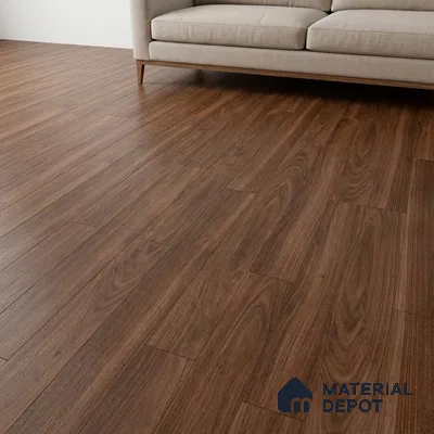 Brown Wood Floor Tile TL 06741 Gravier Mystic Barkwood 1200x195 mm Vitrified Carving Matte Finish - 9 mm | 12 Random Design | Suitable for Living Room, Bedroom, Bathroom | 2-3 mm Spacer is Mandatory (Sample)