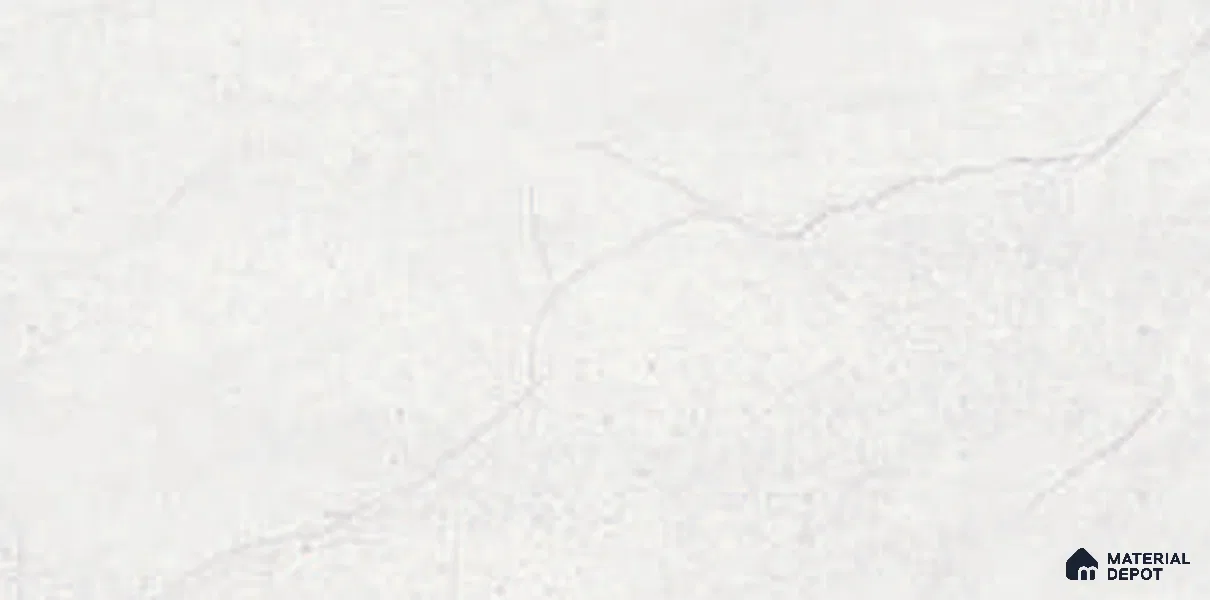 White Marble Wall Tile TL 06757 Lustra Aegean White 2 ft x 1 ft Ceramic Carving Glossy Finish - 9 mm | | Suitable for Living Room, Bedroom, Bathroom