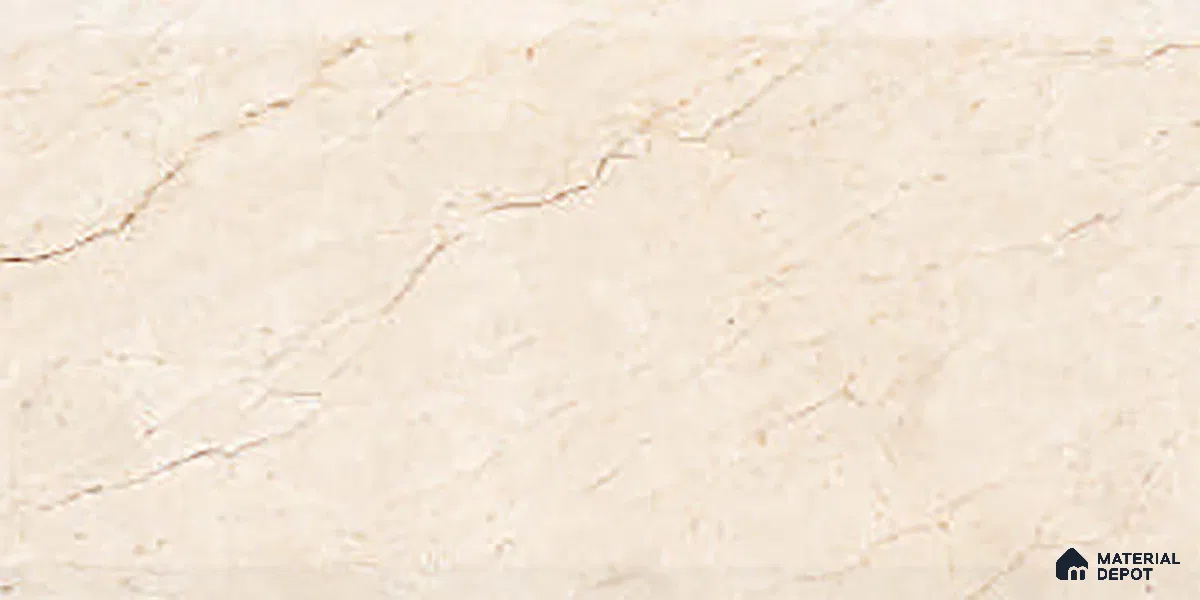 Cream Marble Wall Tile TL 06763 Lustra Terra Tab 2 ft x 1 ft Ceramic Carving Satin Finish - 9 mm |  | Suitable for Living Room, Bedroom, Bathroom