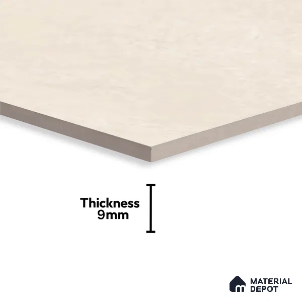 Cream Stone Wall Tile TL 06766 B Lustra Moonlit Pearl 2 ft x 1 ft Ceramic Carving Satin Finish - 9 mm |  | Suitable for Living Room, Bedroom, Bathroom