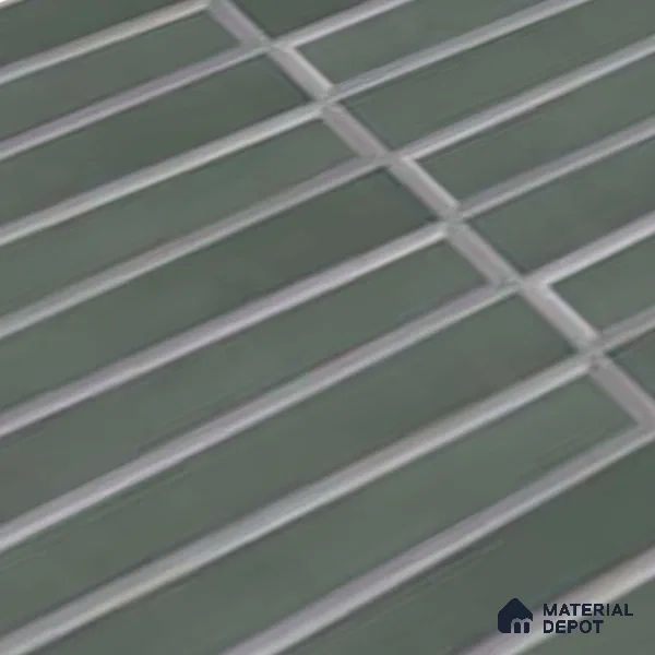 Faux Subway Wall Tile TL 06767 Lustra Verdant Canopy 2 ft x 1 ft Ceramic Carving Satin Finish - 9 mm | Suitable For Kitchen, Bathroom, Dining Area | Please Expect a Slight Variation of Pattern