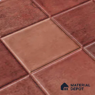 Subway Wall Tile TL 06768 D Lustra Cocoa Matrix 2 ft x 1 ft Ceramic Glossy Finish - 9 mm | Suitable for Bathroom, Kitchen Backsplash | Please Expect a Slight Variation of Pattern