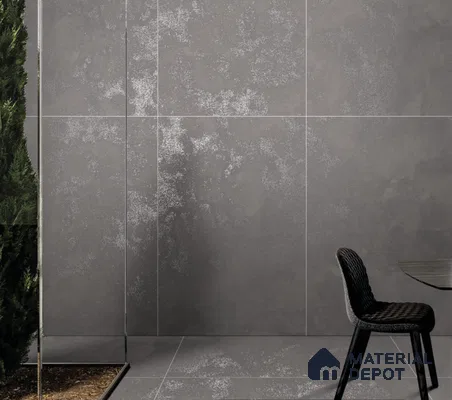 Marble Floor & Wall Tile TL 06773 Lustra Urban Grey 6 ft x 4 ft Carving Matte Finish Vitrified Large Format Tile - 9 mm | Suitable for Living Room, Bedroom, Bathroom | Adhesive and Spacers Must be Used During Installation
