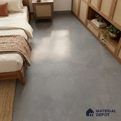 Marble Floor & Wall Tile TL 06773 Lustra Urban Grey 6 ft x 4 ft Carving Matte Finish Vitrified Large Format Tile - 9 mm | Suitable for Living Room, Bedroom, Bathroom | Adhesive and Spacers Must be Used During Installation