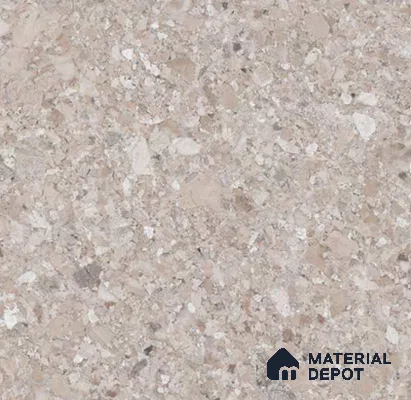 Brown Stone Floor Tile TL 06819 Lustra Clouded Taupe 2 ft x 2 ft Vitrified Carving Matte Finish - 12 mm | 4 Random Design | Suitable for Living Room, Bedroom, Bathroom