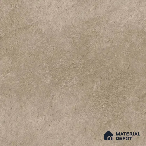 Brown Cement Floor Tile TL 06823 Lustra Rustic Clay 2 ft x 2 ft Vitrified Carving Matte Finish - 12 mm | 4 Random Design | Suitable for Living Room, Bedroom, Bathroom