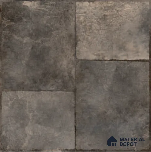 Stone Floor Tile TL 06832 Railey Rust 2 ft x 2 ft Matte Finish Anti Skid Vitrified Tile - 12 mm | 4 Random Design | Suitable for Balcony, Terrace & Coutyard