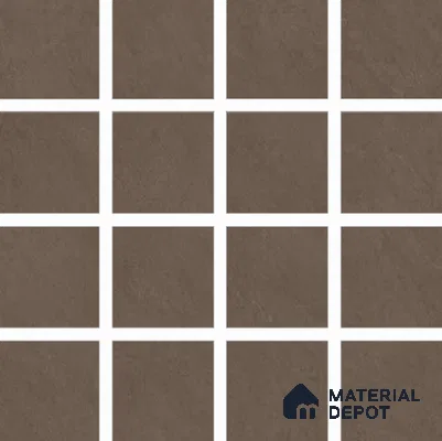 Stone Floor Tile TL 06833 B Petra Walnut 2 ft x 2 ft Matte Finish Vitrified Tile - 9 mm | 16 Random Design  | Suitable For Bathroom, Terrace & Balcony