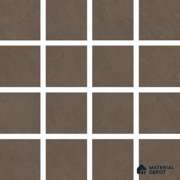 Stone Floor Tile TL 06833 B Petra Walnut 2 ft x 2 ft Matte Finish Vitrified Tile - 9 mm | 16 Random Design  | Suitable For Bathroom, Terrace & Balcony