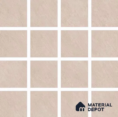 Stone Floor Tile TL 06833 F Petra Crema 2 ft x 2 ft Matte Finish Vitrified Tile - 9 mm | 16 Random Design  | Suitable For Bathroom, Terrace & Balcony