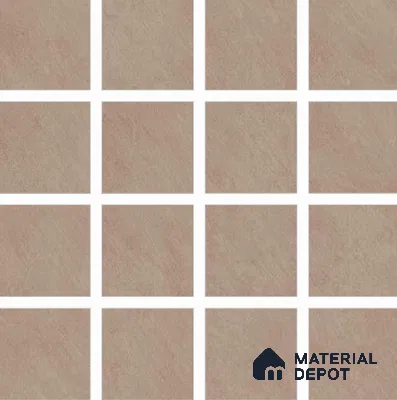 Stone Floor Tile TL 06833 Petra Camel 2 ft x 2 ft Matte Finish Vitrified Tile - 9 mm | 16 Random Design  | Suitable For Bathroom, Terrace & Balcony