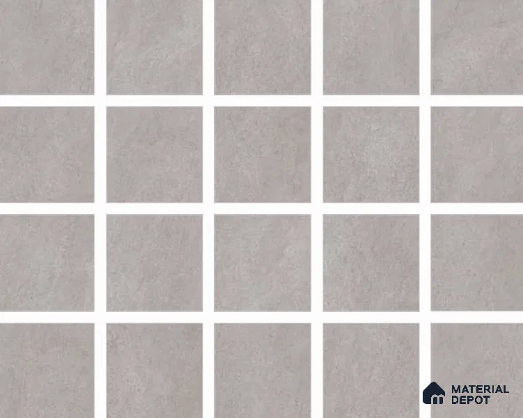 Stone Floor Tile TL 06834 D Canyon Oxford Grey 2 ft x 2 ft Matte Finish Vitrified Tile - 9 mm | 20 Random Design | Suitable For Bathroom, Terrace & Balcony