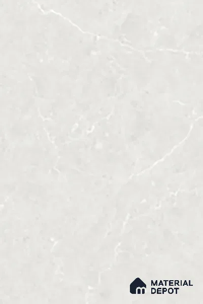 Marble Floor & Wall Tile TL 06840 Lustra Iberian Silver 6 ft x 4 ft Carving High Gloss Finish Vitrified Large Format Tile - 9 mm | Suitable for Living Room, Bedroom, Bathroom | Adhesive and Spacers Must be Used During Installation