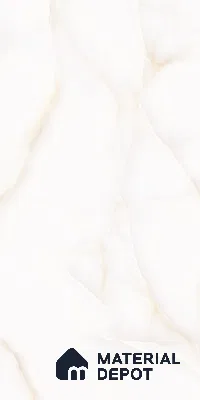 Marble Onyx Wall & Floor Tile TL 06883 Off-White 4 ft x 2 ft Matte Finish Vitrified Tile - 9 mm | 6 Random Designs | Suitable For Living Room, Bedroom, Kitchen