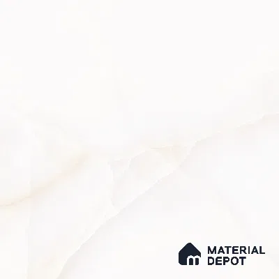 Marble Onyx Wall & Floor Tile TL 06883 Off-White 4 ft x 2 ft Matte Finish Vitrified Tile - 9 mm | 6 Random Designs | Suitable For Living Room, Bedroom, Kitchen