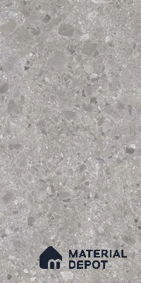 Grey Stone Floor & Wall Tile TL 06889 Prestige Ceppo Gris 2 ft x 4 ft Vitrified Carving Matte Finish - 9 mm | 4 Random Design | Suitable for Living Room, Bedroom, Bathroom