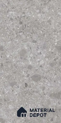 Grey Stone Floor & Wall Tile TL 06889 Prestige Ceppo Gris 2 ft x 4 ft Vitrified Carving Matte Finish - 9 mm | 4 Random Design | Suitable for Living Room, Bedroom, Bathroom