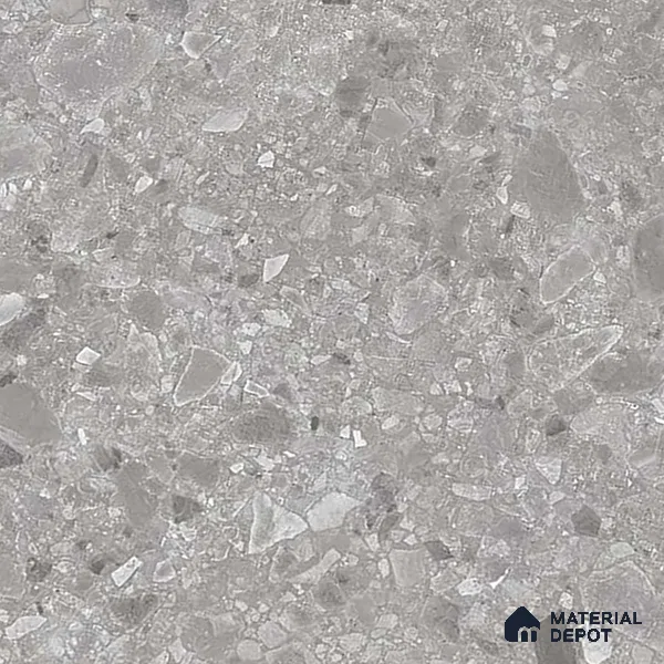 Grey Stone Floor & Wall Tile TL 06889 Prestige Ceppo Gris 2 ft x 4 ft Vitrified Carving Matte Finish - 9 mm | 4 Random Design | Suitable for Living Room, Bedroom, Bathroom