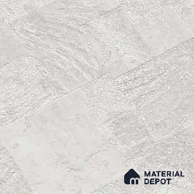 Grey Stone Floor & Wall Tile TL 06897 Prestige Evardo Bianco 2 ft x 4 ft Vitrified Carving Matte Finish - 9 mm | 4 Random Design | Suitable for Living Room, Bedroom, Bathroom