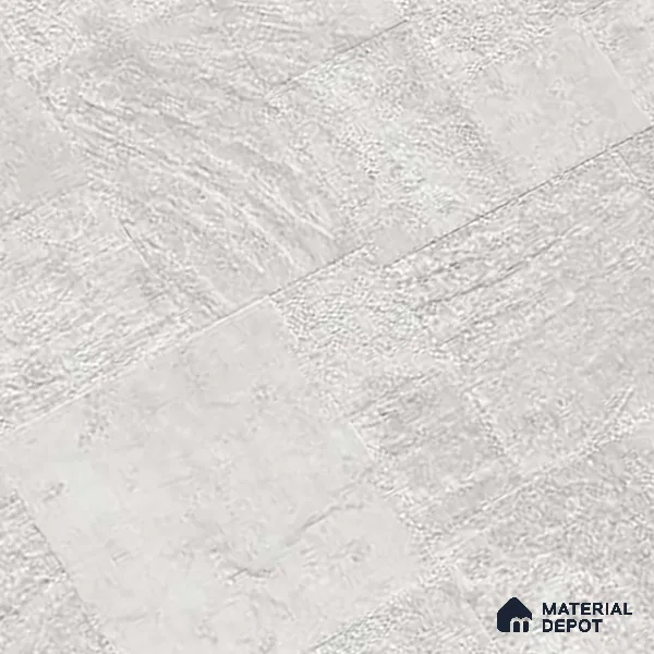Grey Stone Floor & Wall Tile TL 06897 Prestige Evardo Bianco 2 ft x 4 ft Vitrified Carving Matte Finish - 9 mm | 4 Random Design | Suitable for Living Room, Bedroom, Bathroom