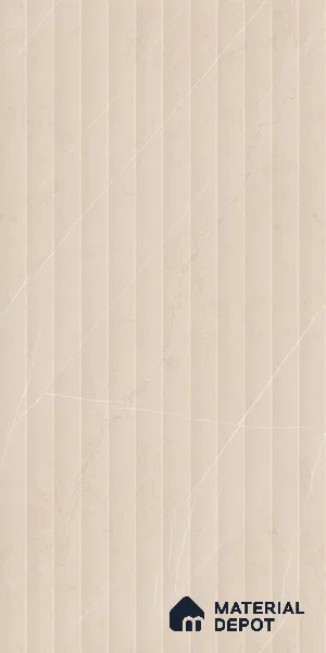 Punch Crema Marfil Wall & Floor Tile TL 06910 Sand Beige 4 ft x 2 ft Matte Finish Vitrified Tile - 9 mm | 6 Random Designs | Suitable for Living Room, Dining, Feature / Accent Walls