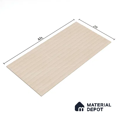 Punch Crema Marfil Wall & Floor Tile TL 06910 Sand Beige 4 ft x 2 ft Matte Finish Vitrified Tile - 9 mm | 6 Random Designs | Suitable for Living Room, Dining, Feature / Accent Walls