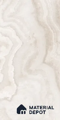 Marble Wall & Floor Tile TL 06912 Beige 4 ft x 2 ft Matte Finish Vitrified Tile - 9 mm | 8 Random Designs | Suitable For Living Room, Bedroom, Kitchen
