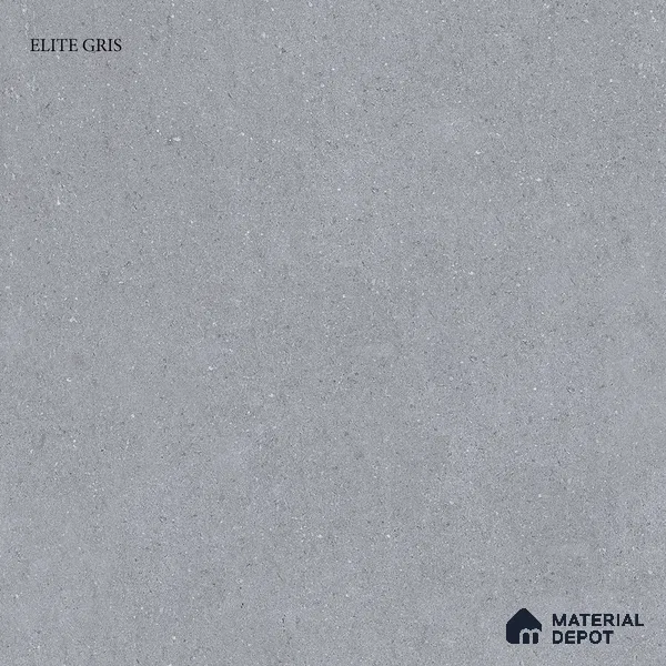 Stone Floor Tile TL 06917 Elite Gris 2 ft x 2 ft Matte Finish Vitrified Tile - 9 mm | Suitable For Bathroom, Terrace & Balcony