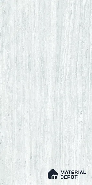 Stone Grey Marble Floor & Wall Tile TL 06920 Prestige 2 ft x 4 ft Vitrified Carving Matte Finish - 9 mm | 6 Random Design | Suitable for Living Room, Bathroom & Office