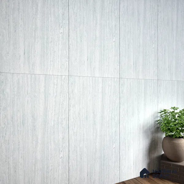 Stone Grey Marble Floor & Wall Tile TL 06920 Prestige 2 ft x 4 ft Vitrified Carving Matte Finish - 9 mm | 6 Random Design | Suitable for Living Room, Bathroom & Office