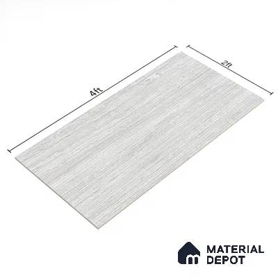 Punch Grey Marble Wall Tile TL 06921 Prestige 2 ft x 4 ft Vitrified Carving Matte Finish - 9 mm | 6 Random Design | Suitable for Living Room, Bathroom & Office