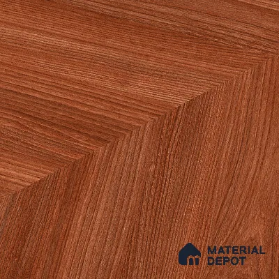 Brown Wood Floor Tile TL 06927   2 ft x 4 ft Vitrified Carving Matte Finish - 9 mm | Suitable for Living Room, Bedroom, Bathroom