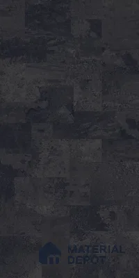 Black Stone Floor & Wall Tile TL 06936 Prestige Evardo Nero 2 ft x 4 ft Vitrified Carving Matte Finish - 9 mm | 4 Random Design | Suitable for Living Room, Bedroom, Bathroom