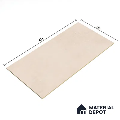 Beige Rustic Wall & Floor Tile TL 06937 2 ft x 4 ft Vitrified Carving Matte Finish - 9 mm | 6 Random Design | Suitable for Living Room, Bedroom, Bathroom