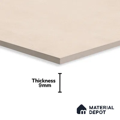 Beige Rustic Wall & Floor Tile TL 06937 2 ft x 4 ft Vitrified Carving Matte Finish - 9 mm | 6 Random Design | Suitable for Living Room, Bedroom, Bathroom