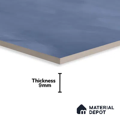 Blue Stone Floor & Wall Tile TL 06961 Prestige Bondford Viola 2 ft x 4 ft Vitrified Carving Matte Finish - 9 mm | 4 Random Design | Suitable for Living Room, Bedroom, Bathroom