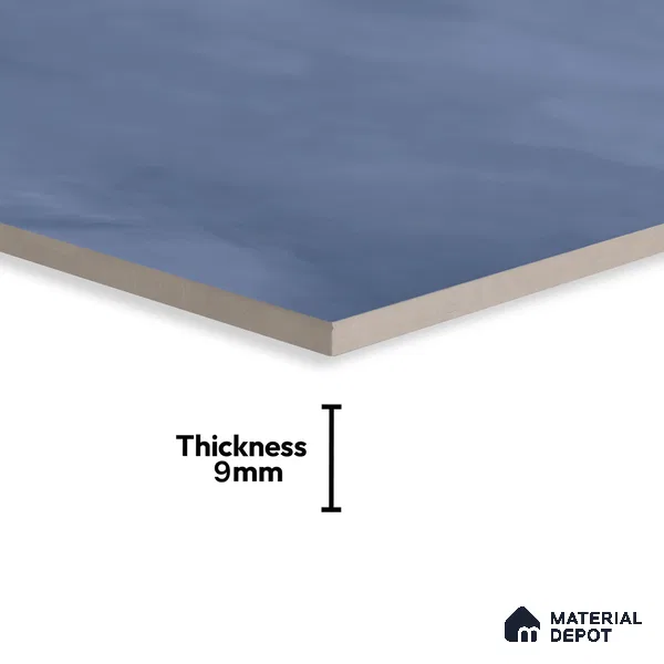 Blue Stone Floor & Wall Tile TL 06961 Prestige Bondford Viola 2 ft x 4 ft Vitrified Carving Matte Finish - 9 mm | 4 Random Design | Suitable for Living Room, Bedroom, Bathroom