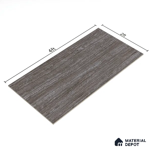 Stone Brown Marble Wall Tile TL 06970 Prestige 2 ft x 4 ft Vitrified Carving Matte Finish - 9 mm | 6 Random Design | Suitable for Living Room, Bathroom & Office