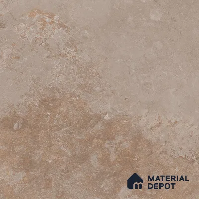 Brown Stone Floor & Wall Tile TL 06972 Prestige Arfine Clay 2 ft x 4 ft Vitrified Carving Matte Finish - 9 mm | 8 Random Design | Suitable for Living Room, Bedroom, Bathroom