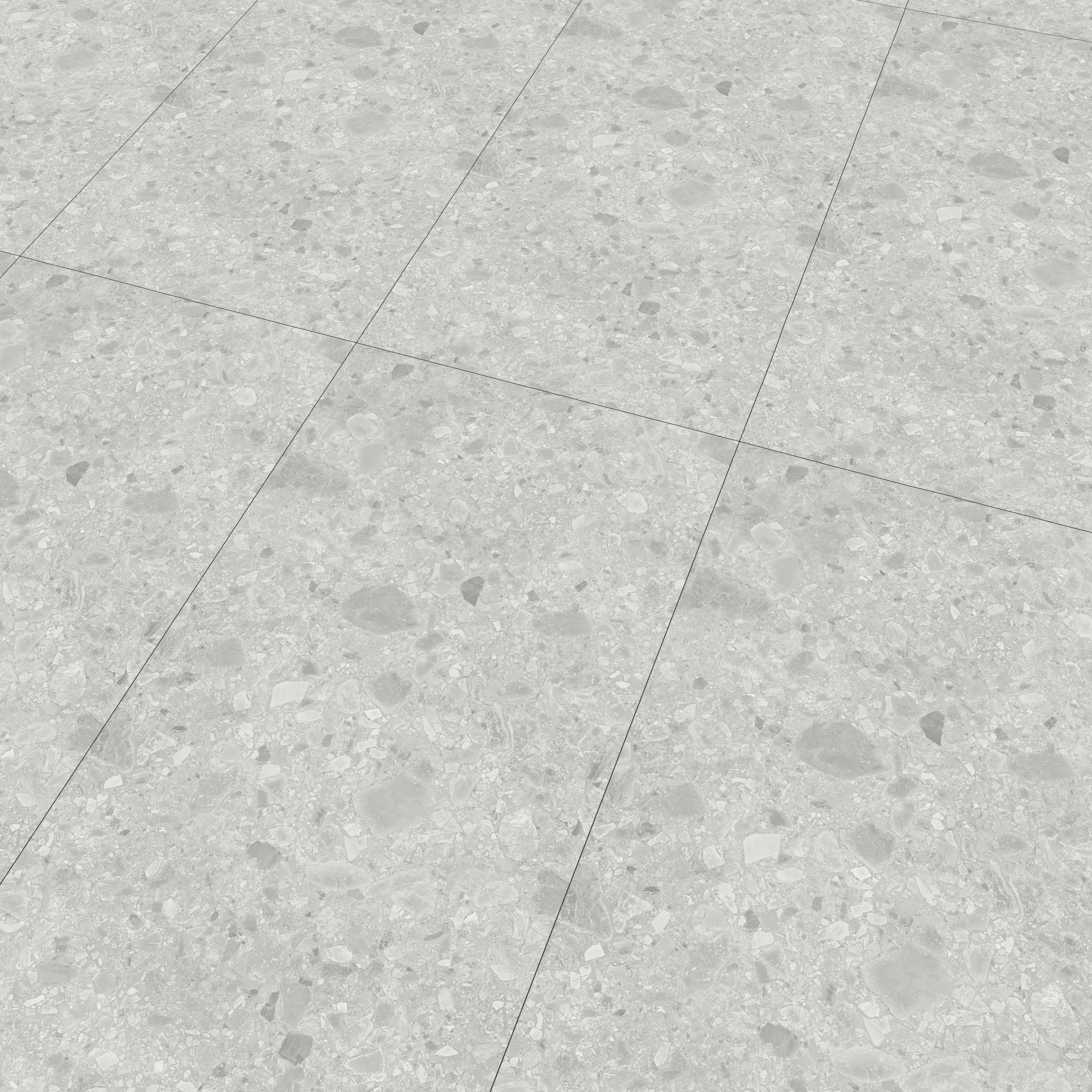Grey Stone Floor & Wall Tile TL 06973 Prestige Ceppo Clay 2 ft x 4 ft Vitrified Carving Matte Finish - 9 mm | 4 Random Design | Suitable for Living Room, Bedroom, Bathroom