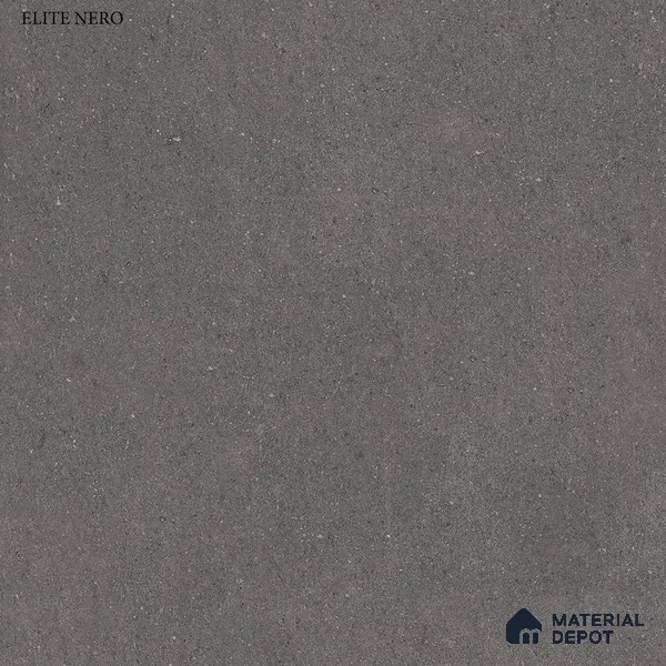 Black Rustic Wall & Floor Tile TL 06976 2 ft x 2 ft Vitrified Carving Matte Finish - 9 mm | Suitable for Living Room, Bedroom, Bathroom