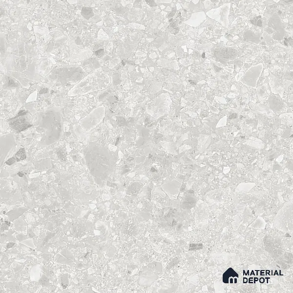 Grey Stone Floor & Wall Tile TL 06978 Prestige Ceppo Bianco 2 ft x 4 ft Vitrified Carving Matte Finish - 9 mm | 4 Random Design | Suitable for Living Room, Bedroom, Bathroom