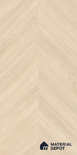 Beige Wood Floor Tile TL 06987 2 ft x 4 ft Vitrified Carving Matte Finish - 9 mm | Suitable for Living Room, Bedroom, Bathroom
