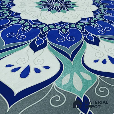 Moroccan Wall & Floor Tile TL 06993   2 ft x 2 ft Vitrified Carving Matte Finish - 9 mm | Suitable For Kitchen, Accent/Feature Wall, Dining Area | Please Expect a Slight Variation of Pattern